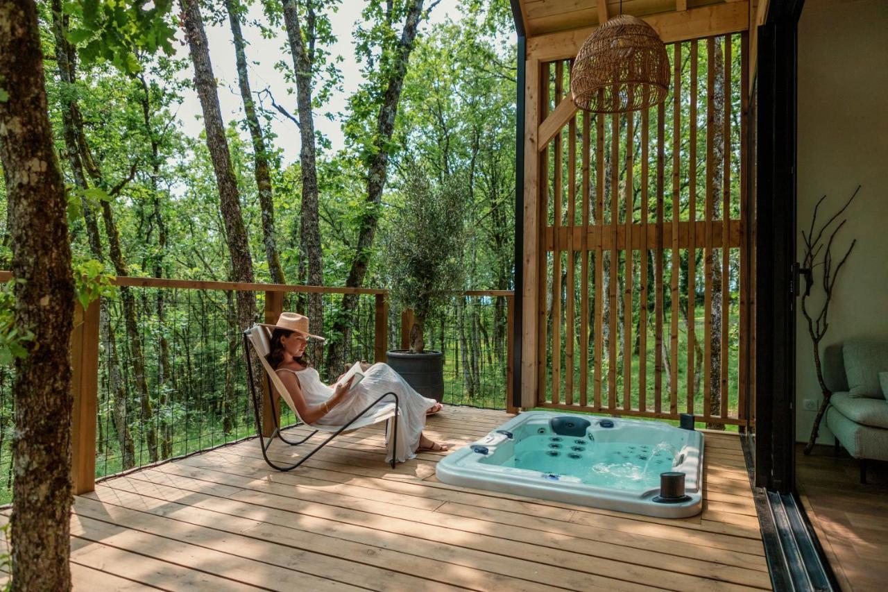 Wabi Sabi Lodge - Spa&Sauna Privatif - Foret Turenne Екстер'єр фото